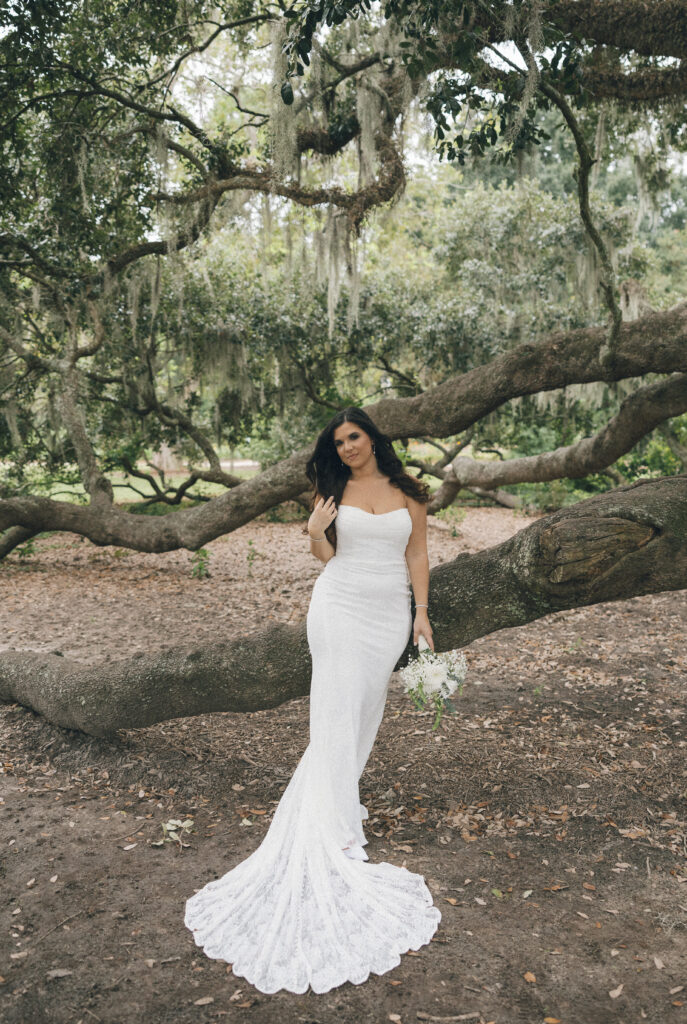 Bridal portraits in Charleston, SC.