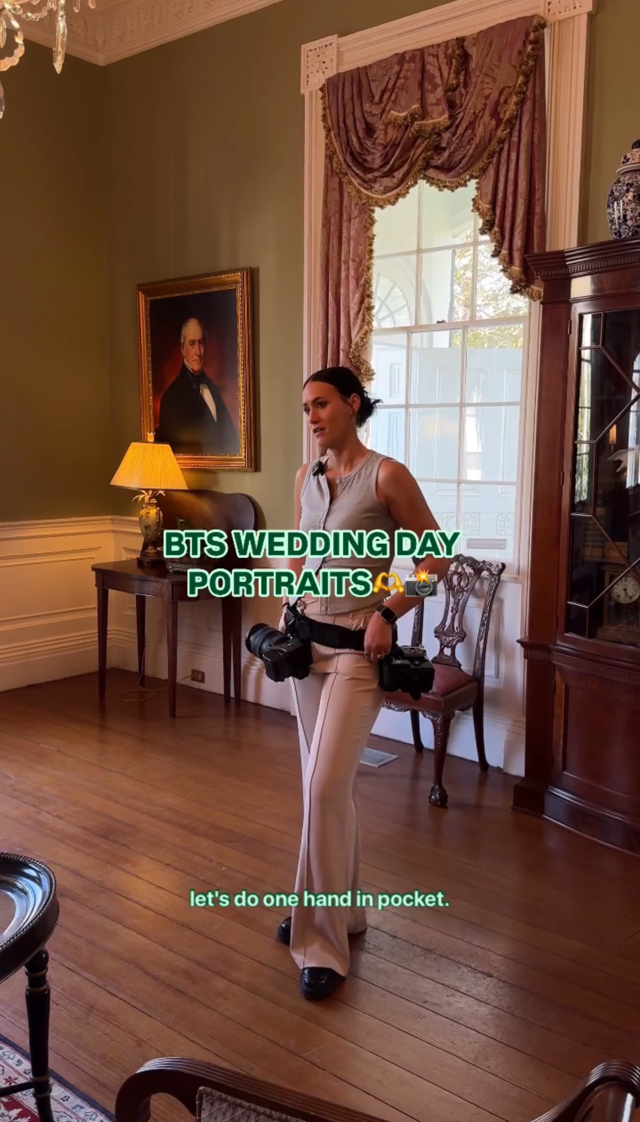 BTS Wedding Portraits from a photographer's perspective.